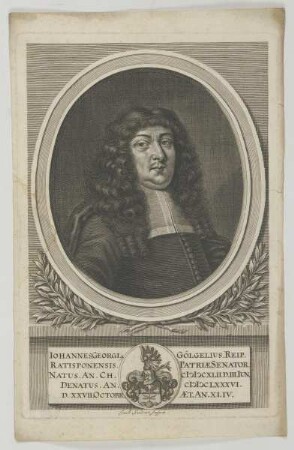 Bildnis des Iohannes Georgi. Gölgelius