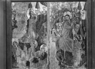 Mengeringhausener Altarflügel — Linker Flügel — Christus am Ölberg