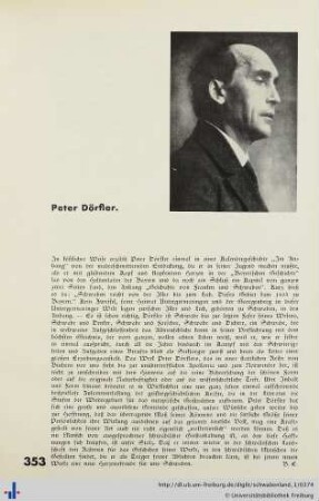 Peter Dörfler.