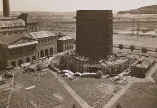 Kühlturm 1, Erneuerung - Gesamtansicht (vom Kühlturm 4)