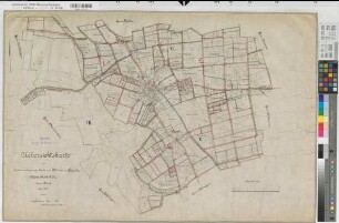 Bremen (Ense), Zusammenlegung Bremen-Parsit, Übersichtskarte