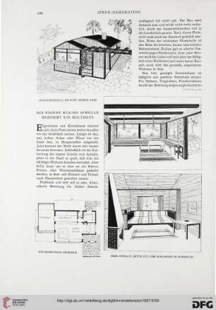 48: Die eigene kleine Scholle bekommt ein Holzhaus, [1]