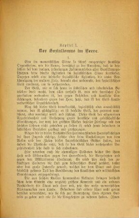 Die Sozialdemokratie im Heere : Reform des deutschen Heeresdienstes zur Abwehr des Sozialismus