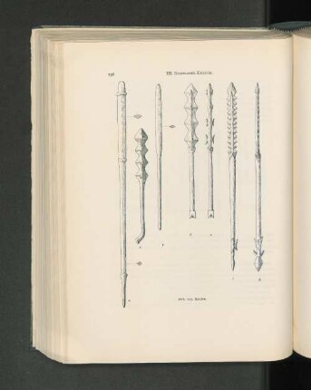 III. Stoffliche Kultur. Abb. 127. Keulen.