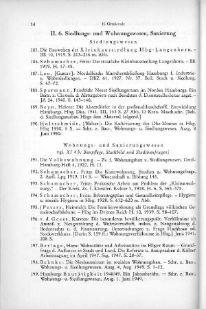 II. 6 Siedlungs- und Wohnungswesen, Sanierung