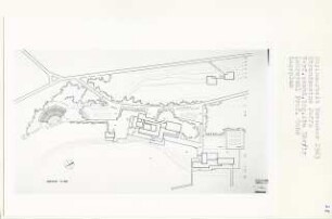 Strandkasino, Tel Aviv-Jaffa (Diplomarbeit bei Karl Wilhelm Ochs): Lageplan 1:500