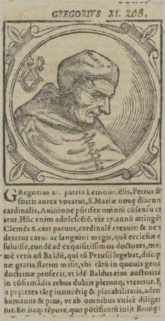 Bildnis von Papst Gregor XI.