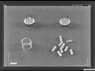 Presstellerherstellung, Einzelteile, Foto 1961