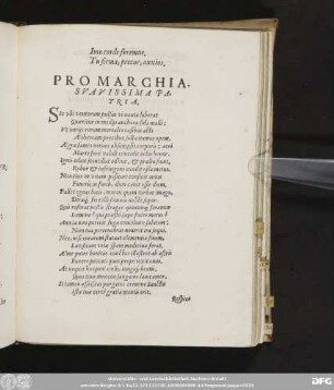 Pro Marchia, Suavissima Patria.