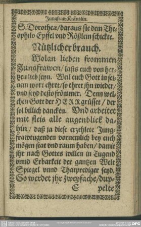 Nützlicher brauch