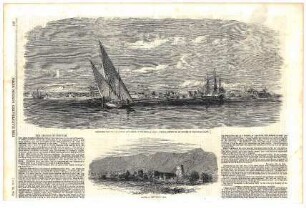 Bassadore, the british station and depot in the Persian gulf, from a sketch by an officer of the Indian Navy.- Keuta, in the Bolan Pass