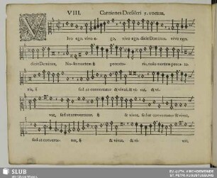 VIII. Vivo ego dicit Dominus