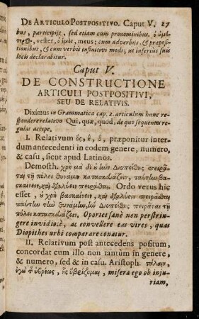 27-37, Caput V. - VI.