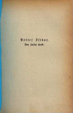 Vetter Isidor