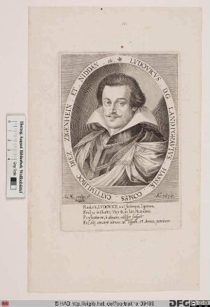 Bildnis Ludwig V., Landgraf von Hessen-Darmstadt (reg. 1596-1626)