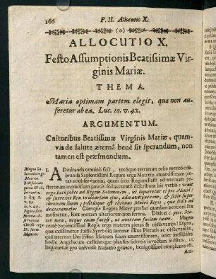 166-173, Allocutio X.