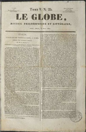 1827, 25: Heft