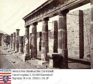 Italien, Pompei / Tempel der Venus