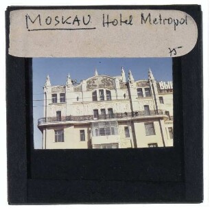 Moskau, Hotel Metropol