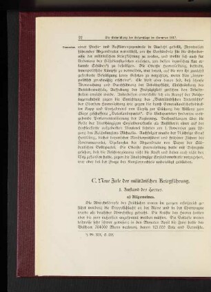 1. Zustand des Heeres.