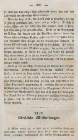 335-336 Kirchliche Mittheilungen