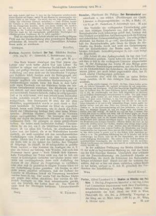 106 [Rezension] Haeuser, Philipp, Der Barnabasbrief neu untersucht und neu erklärt