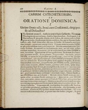 Casus I. - Casus VI.