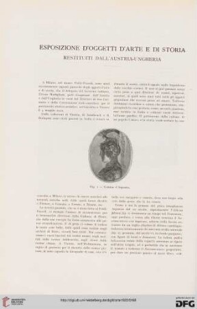 25: Esposizione d'oggetti d'arte e di storia restituiti dall'Austria-Ungheria