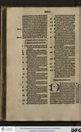 De felicitate paradisi vel etc. In hoc quintodecimo libro incipit Augustinus agere de progres[...]