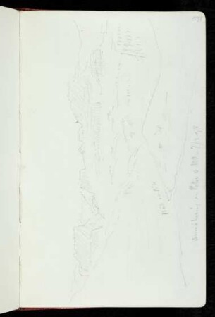 138r-139r 7.3.1898 Annäherung an Petra, Skizzen