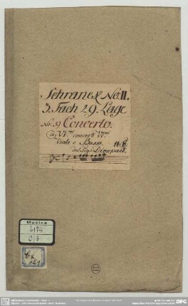 Concertos - Mus.2174-O-3 : iSol: vl (2), orch - B|b