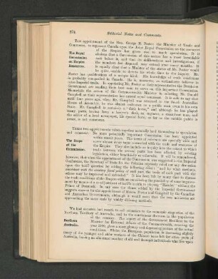 The Scope of the Commission.