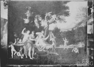 Albani, Francesco: Toilette der Venus, GK I 7718. (Verlust)