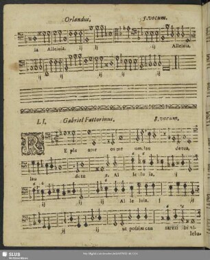 [Cantiones LI. bis L.XXV.]