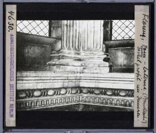Florenz, S. Maria del Fiore (Dom),Florenz, S. Maria del Fiore, Kuppel : Sockelprofil