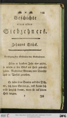 Zehntes Stück