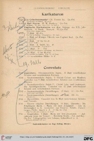 Convolute (Nr. 2739 - 2864)
