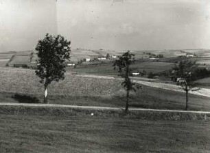 Osterzgebirge. Waldlose Landschaft im Kammgebiet