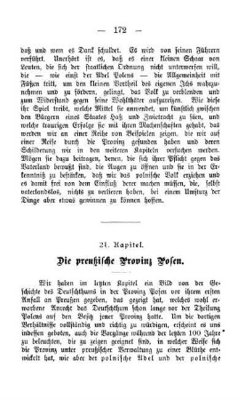 21. Kapitel. Die preußische Provinz Posen.