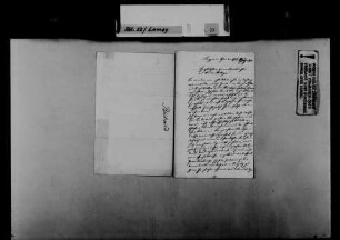 Schreiben von Karl Richter, Kappel am Rhein, an August Lamey: Bitte um die Zusendung einer Fotografie.