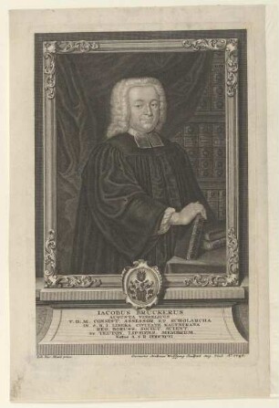 Bildnis des Iacobus Bruckerus