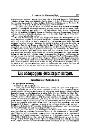 Die pädagogische Arbeitsgemeinschaft
