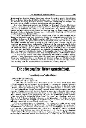 Die pädagogische Arbeitsgemeinschaft