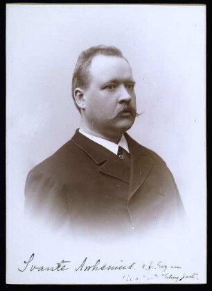 Arrhenius, Svante