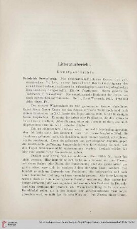 Literaturbericht