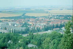 Blick auf Arnstadt vom Alteburg-Turm