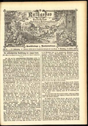 Ausgabe vom Sonntag, den 19. Oktober 1902.