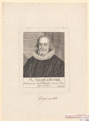 M. Adam Winter, Diakon bei St. Sebald