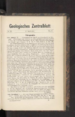 15. April 1917. No. 17.