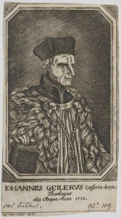 Bildnis des Iohannes Geilervs Caesaris-Bergius